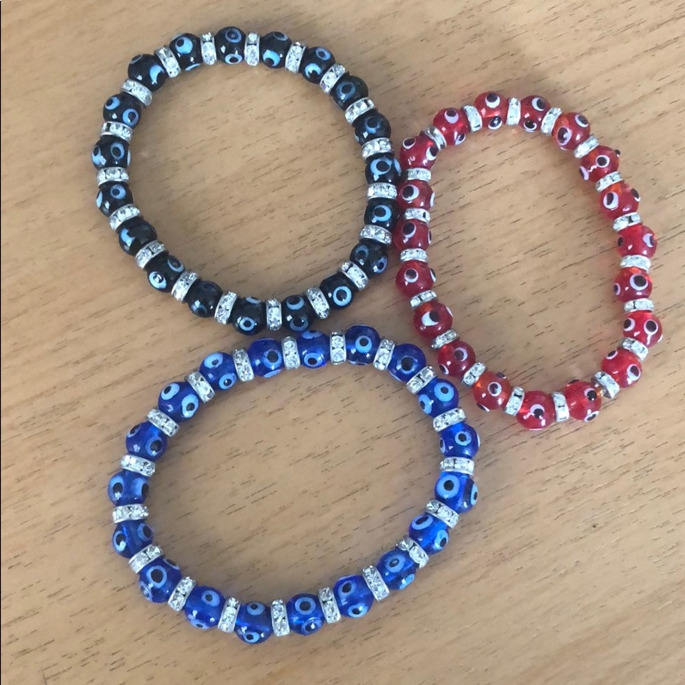 Evil eye bracelet
